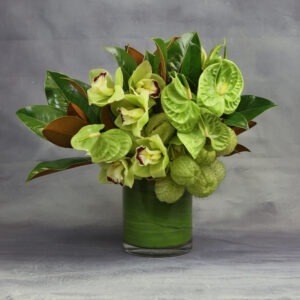 Lush Fresh Greens in a Vase